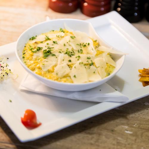 OQG RESTAURANT- PLAINE DES CAFRES - RÉUNION/ gorgonzola Risotto