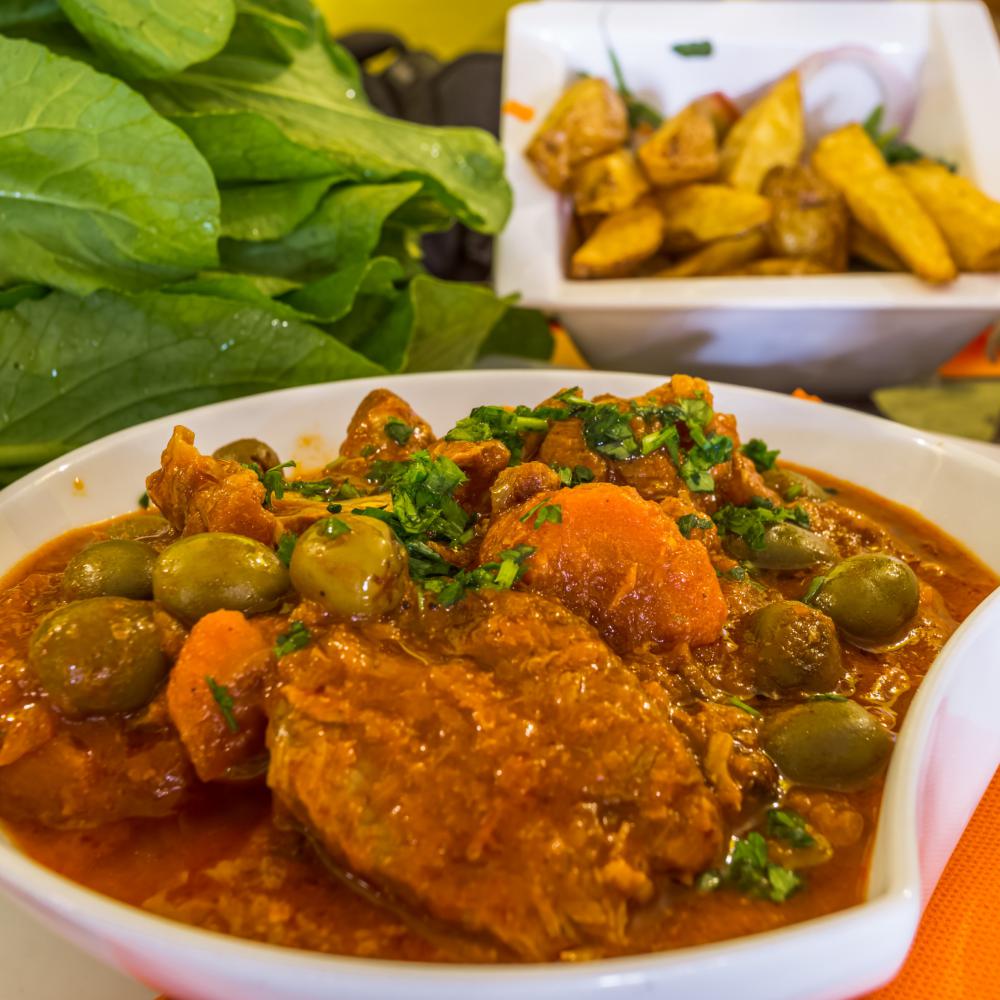 Spécialité Africaine : POULET YASSA